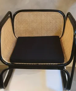 Bamboe stoel met webbing