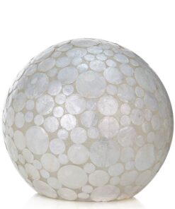 Coin white - Staande bol