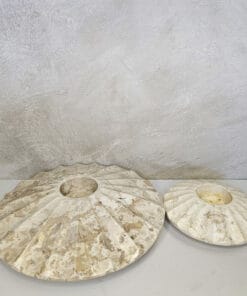Waxinelicht Ayu set 2. Crème