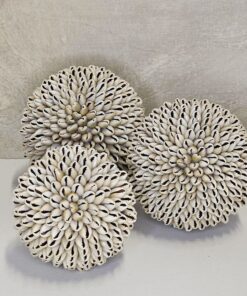 Decoratieve ballen Kauri. Set 3