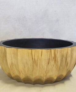 Schaal teak hout