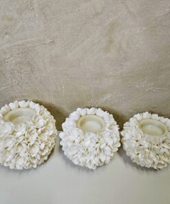 Waxinelicht roses - set 3