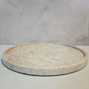 Dienblad marmer rond Ø 20 - 35 cm