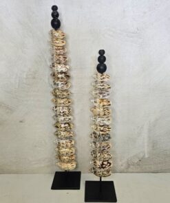 Verticale schelpenstandaard 'Ternate' Set 2
